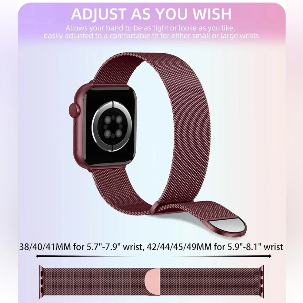 NWT Apple Watchband, Red